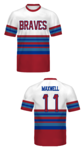image of front and back of jersey