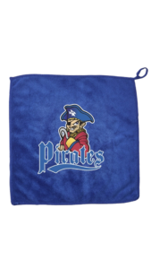 image of blue rally towel