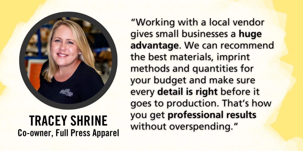 Branded Merchandise on a Budget | Full Press Apparel